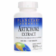 Artichoke Extract, 120 Tablets, by Planetary Herbals