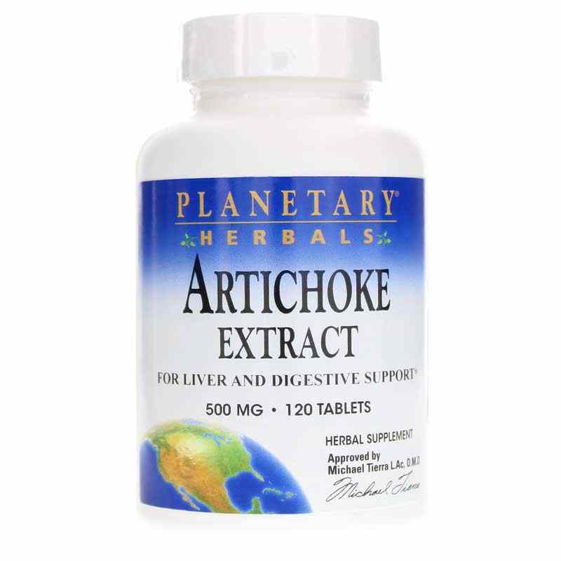 Artichoke Extract, 120 Tablets, by Planetary Herbals