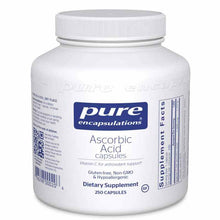 Ascorbic Acid, 250 Capsules, by Pure Encapsulations