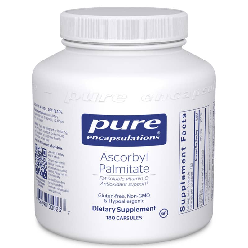 Ascorbyl Palmitate, 180 Capsules, by Pure Encapsulations