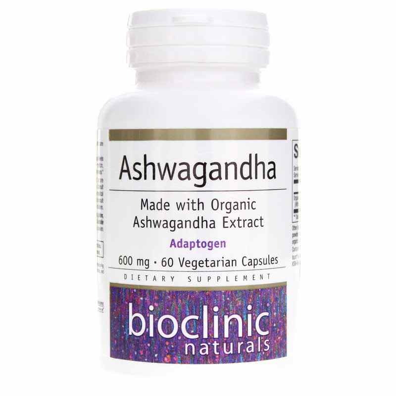 Ashwagandha 600 Mg, by Bioclinic Naturals