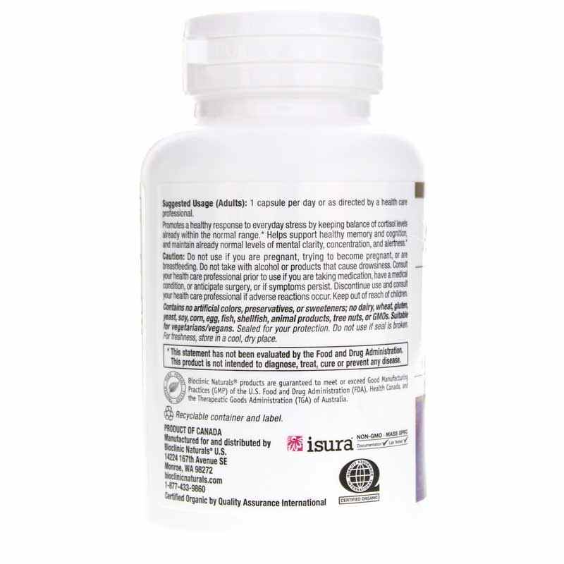 Ashwagandha 600 Mg, by Bioclinic Naturals, image #3