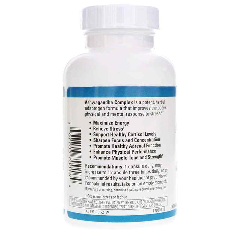 Ashwagandha Complex, 60 Capsules, by EuroMedica, image #3