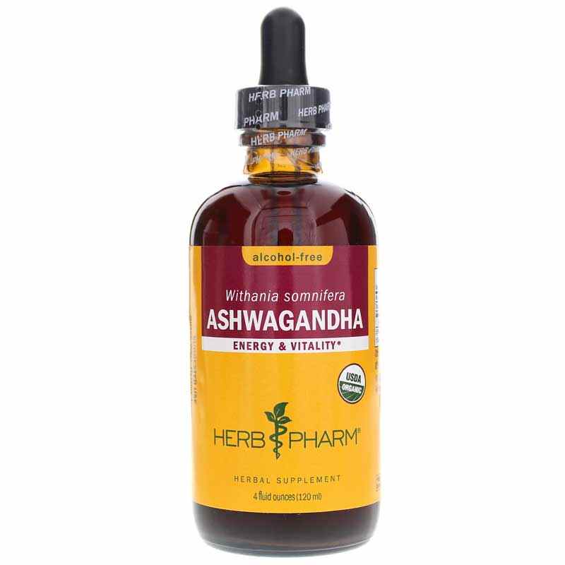 Ashwagandha Extract Alcohol Free, 4 Oz, by Herb Pharm