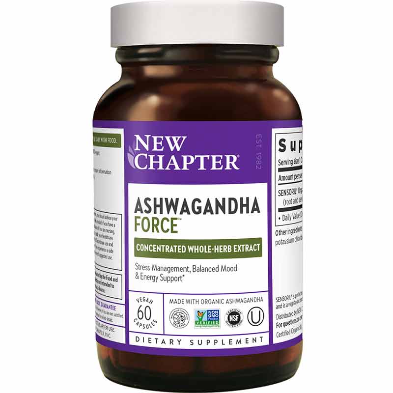 Ashwagandha Force, by New Chapter