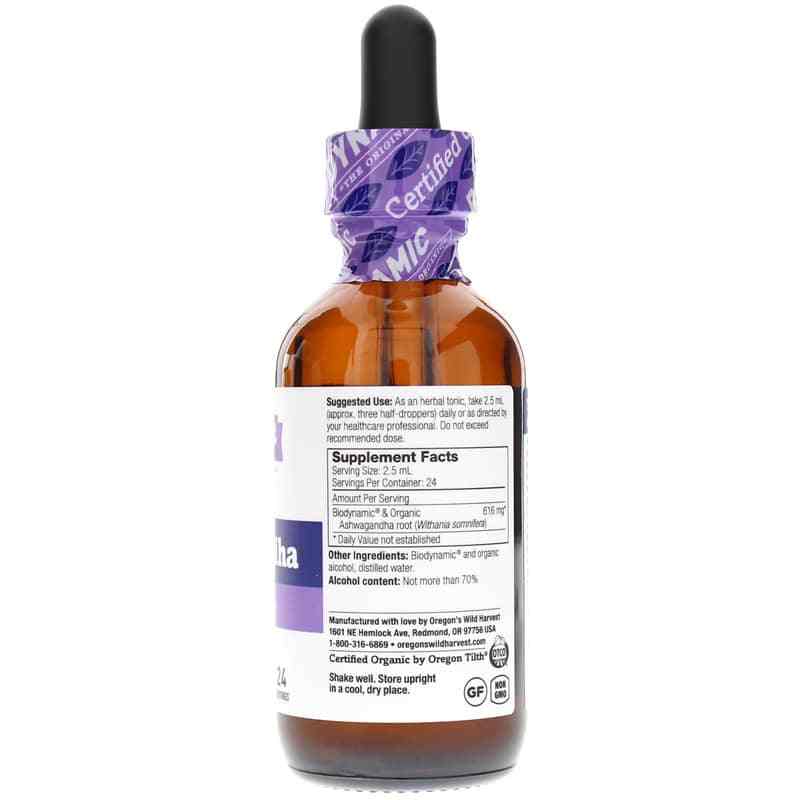 Ashwagandha Liquid, by Oregons Wild Harvest, image #2