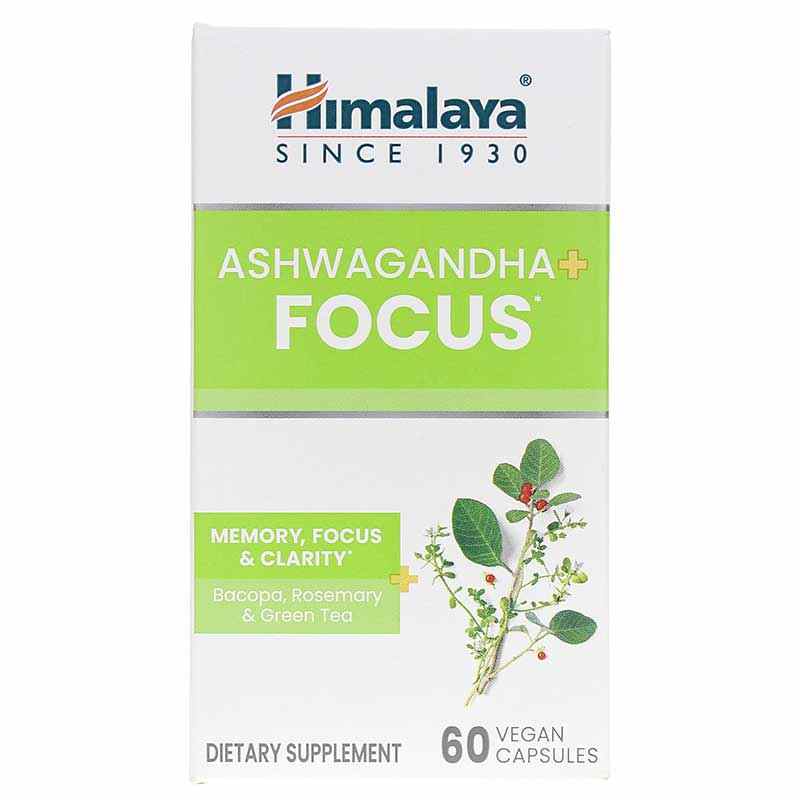 Ashwagandha+ Focus, by Himalaya