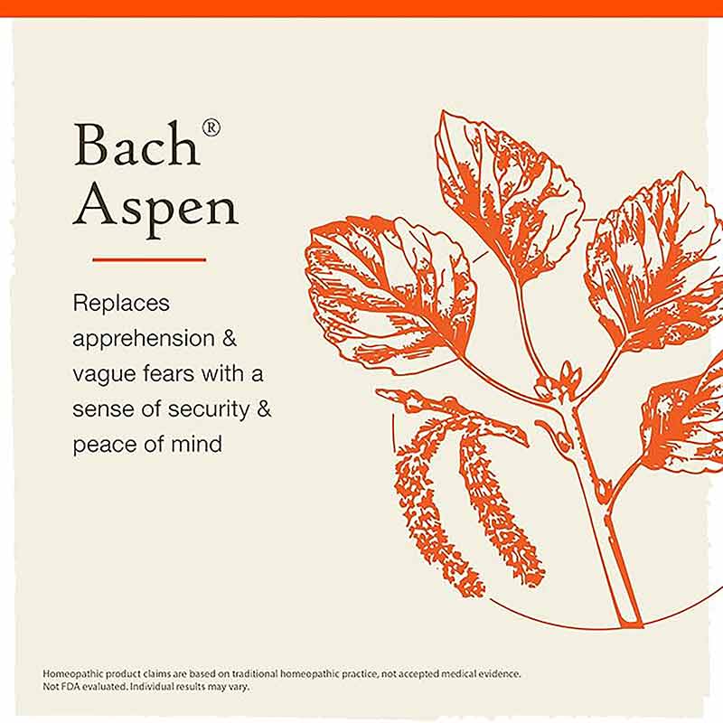 Aspen Flower Essence, by Bach Flower Remedies, image #3