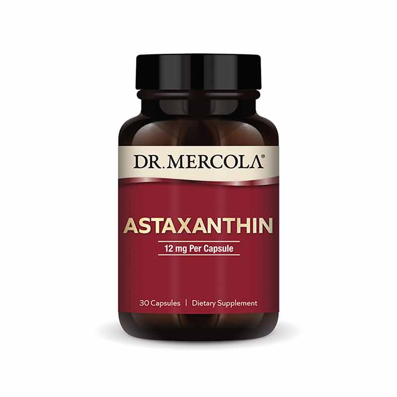 Astaxanthin 12 Mg, 30 Capsules, by Dr. Mercola