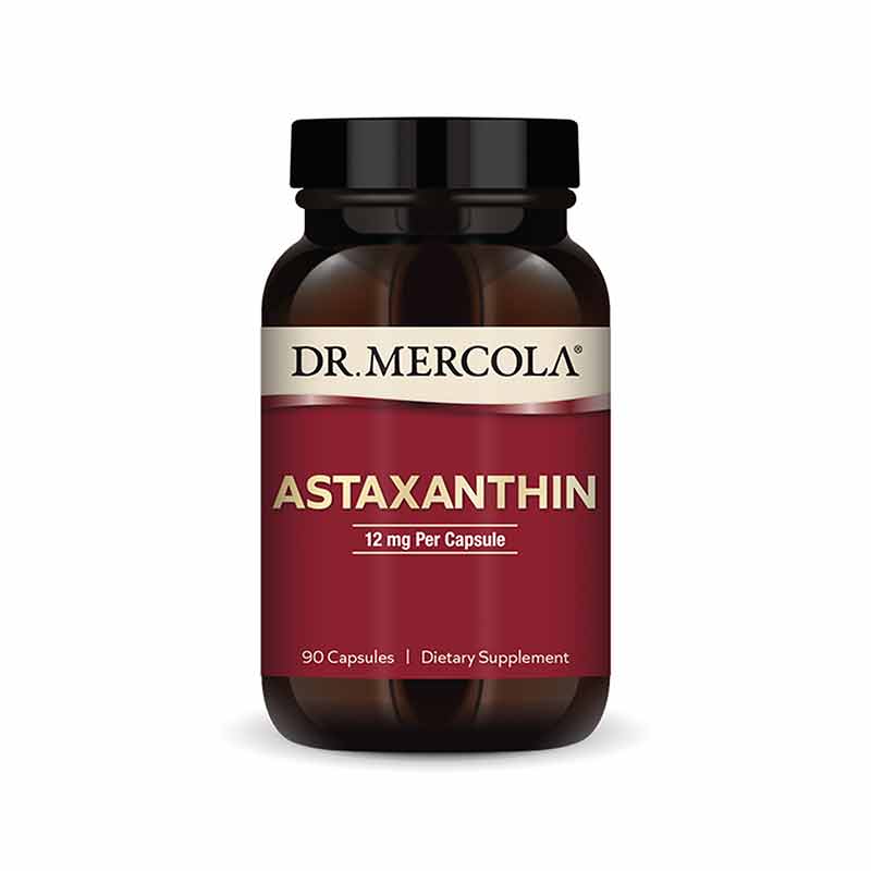 Astaxanthin 12 Mg, 90 Capsules, by Dr. Mercola