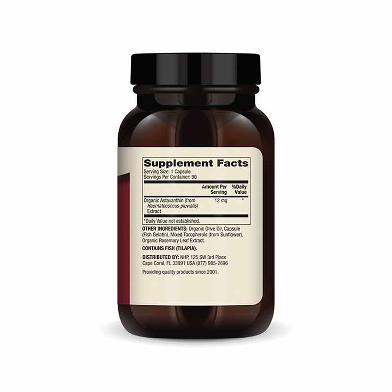 Astaxanthin 12 Mg, 90 Capsules, by Dr. Mercola, image #2