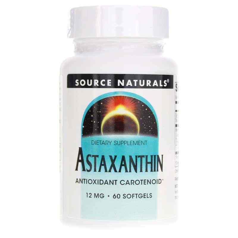 Astaxanthin 12 Mg, by Source Naturals