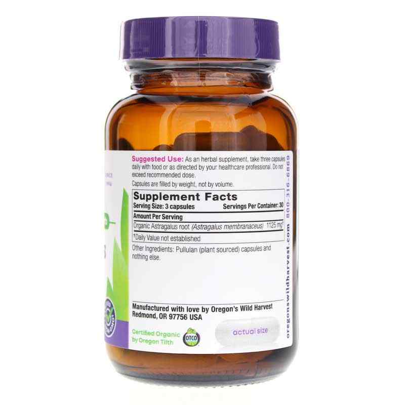Astragalus, 90 Vegan Capsules, by Oregons Wild Harvest, image #2