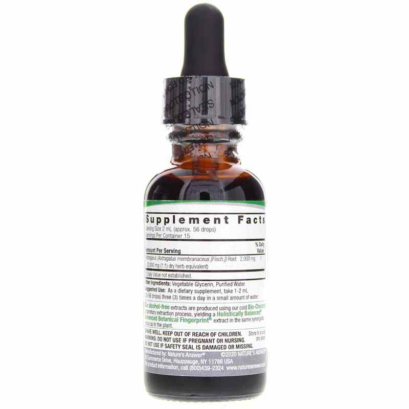 Astragalus Extract Alcohol-Free, by Natures Answer, image #2