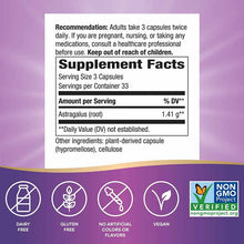 Astragalus Root, 100 Vegan Capsules, by Natures Way, image #3