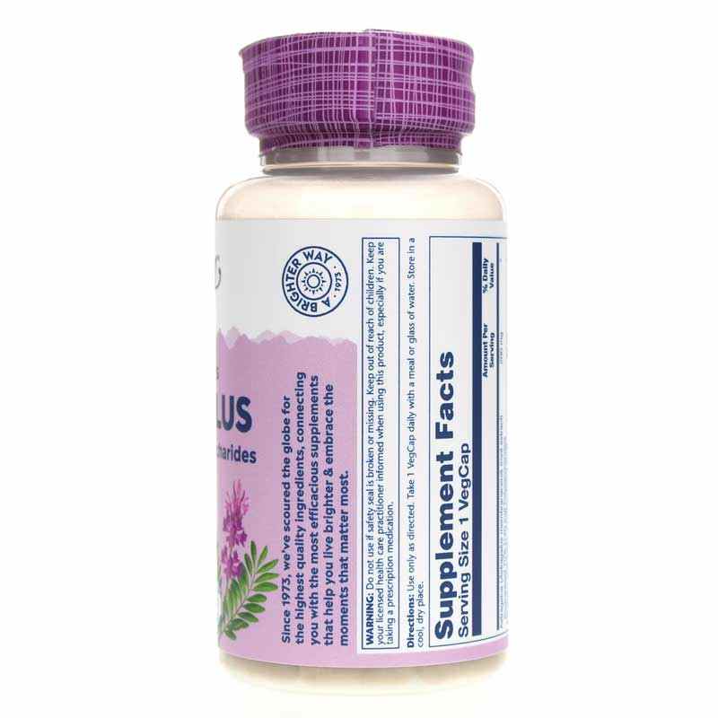Astragalus Root Extract 200 Mg, 30 Veg Capsules, by Solaray, image #2