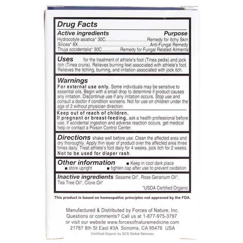 Athlete's Foot Organic Roll On, by Forces Of Nature, image #3