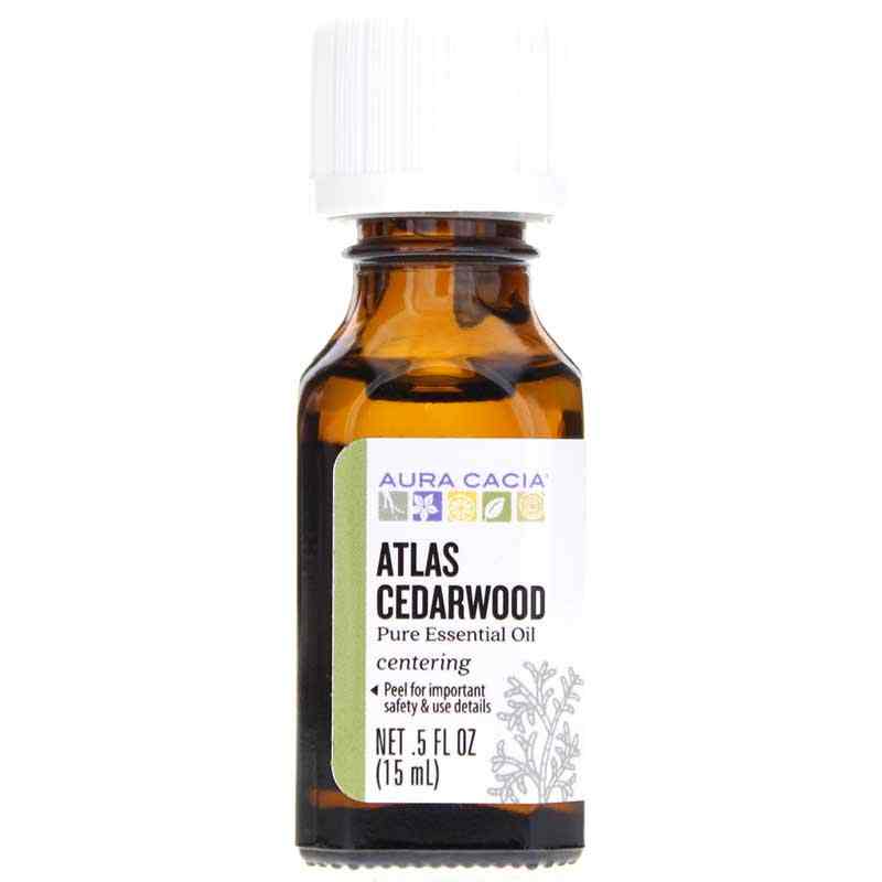 Atlas Cedarwood Essential Oil, by Aura Cacia
