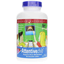 Attentive Child Fruit Chewables, by Source Naturals
