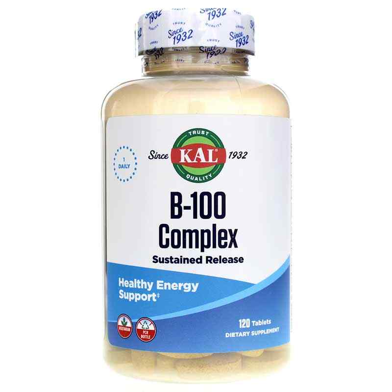 B-100 Complex, 120 Tablets, by Kal