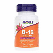 B-12 2,000 Mcg, by NOW Foods