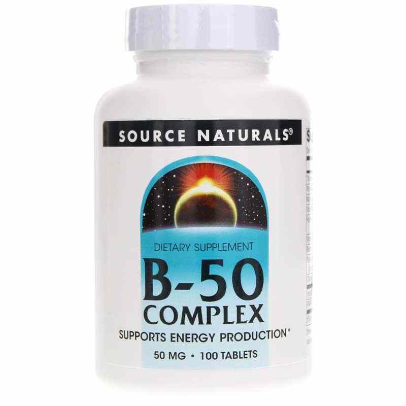 B-50 Complex, by Source Naturals