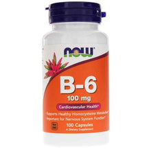 B-6 100 Mg, by NOW Foods