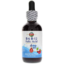 B-6 B-12 Folic Acid Dropins, Mixed Berry, by Kal