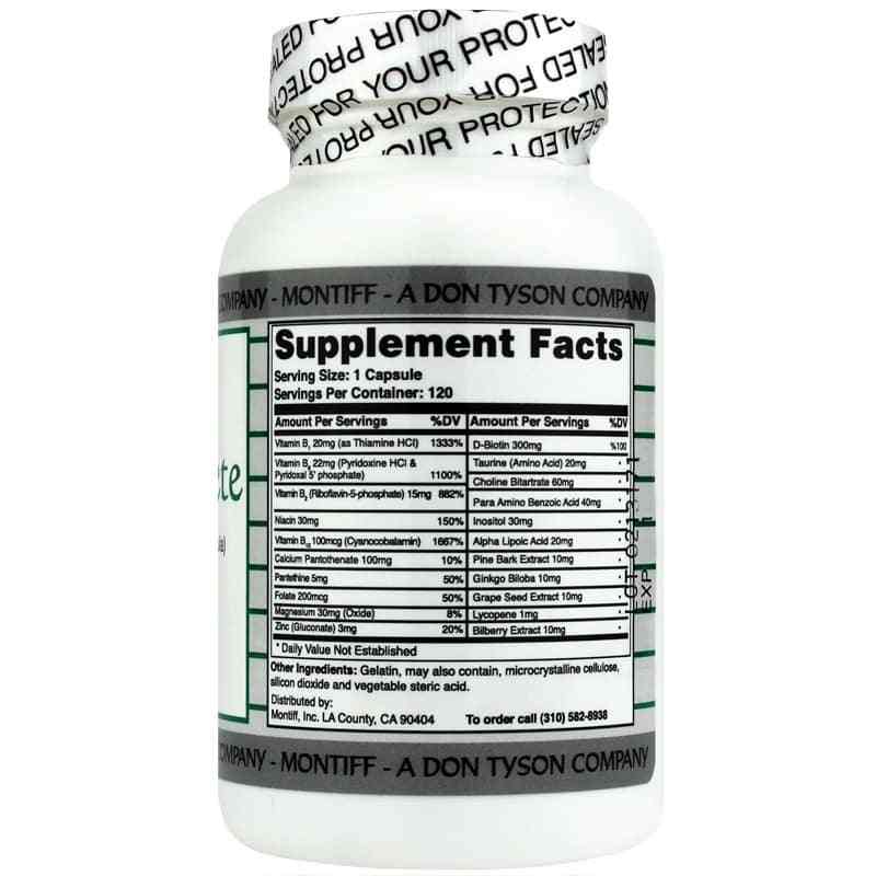 B Complete Powder B-Complete B-Complex & Antioxidant Formula, Montiff – Professional ...