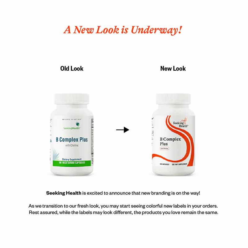 Bio Complex Plus B Complex Plus, Seeking Health – Professional Supplement Center