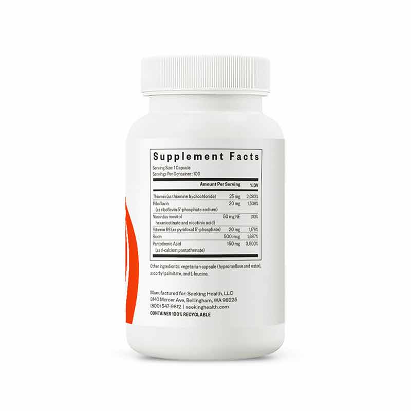 B-Minus B12 & Folate Free, by Seeking Health, image #3