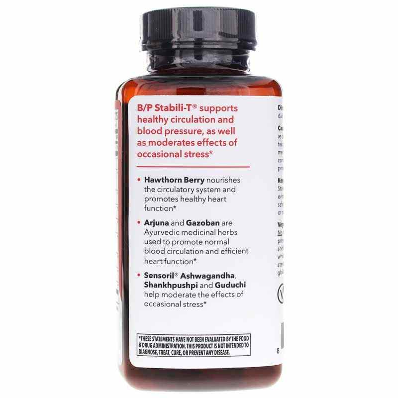 B/P Stabili-T, 120 Veg Capsules, by LifeSeasons, image #3