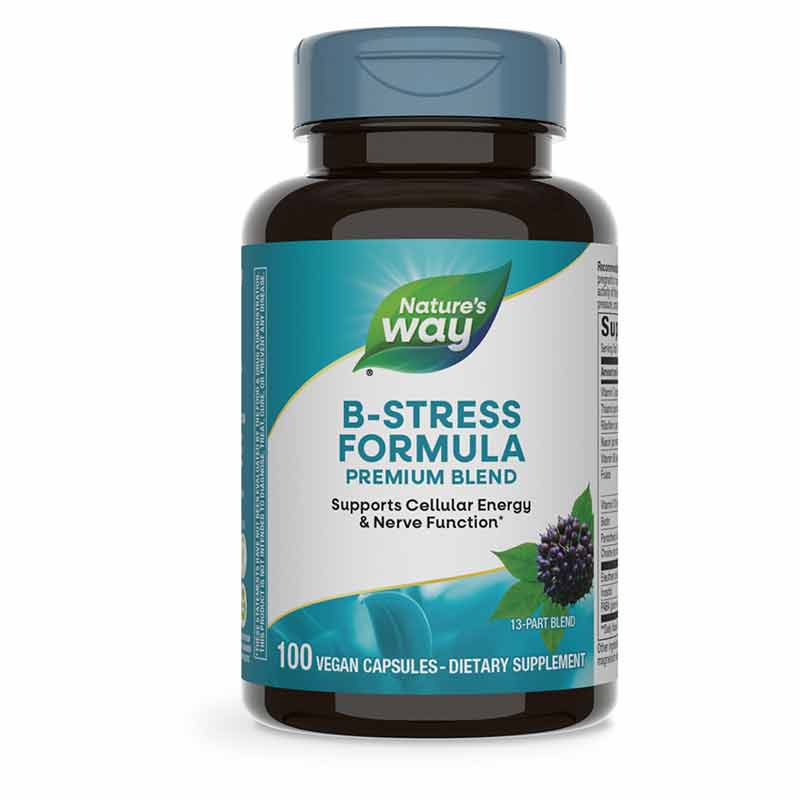 B-Stress Formula, 100 Vegan Capsules, by Natures Way