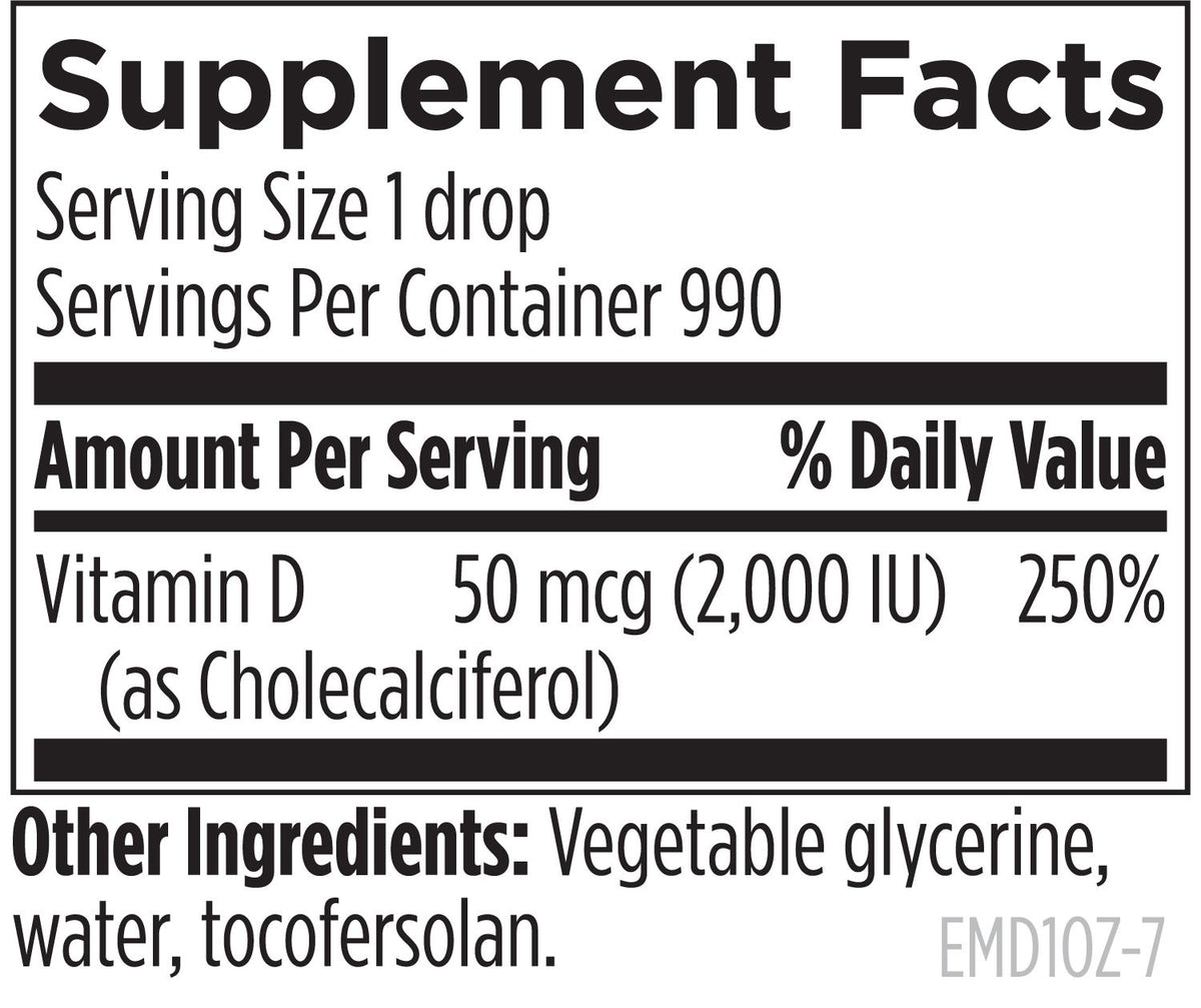Hi-Po Emulsi-D3, 1 Oz, by Designs For Health