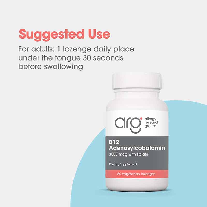 B12 Adenosylcobalamin, by Allergy Research Group, image #4