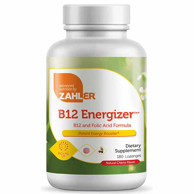 B12 Energizer, 180 Lozenges, by Zahler