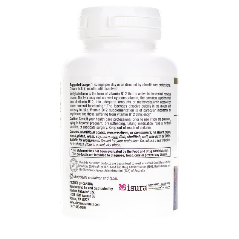 B12 Methylcobalamin 1,000 Mcg, by Bioclinic Naturals, image #3