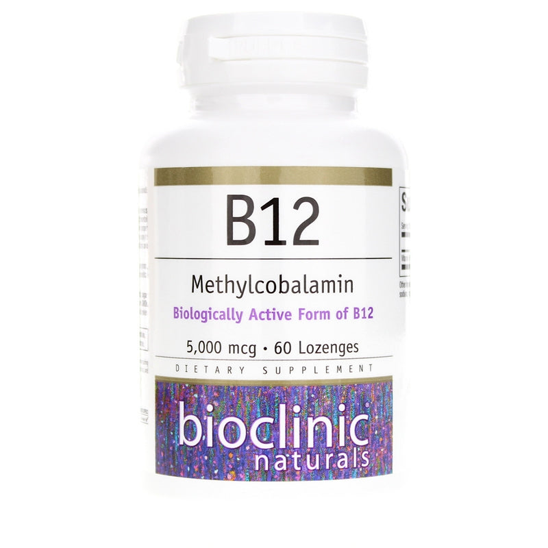 B12 Methylcobalamin 5,000 Mcg, by Bioclinic Naturals