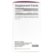 B12 Methylcobalamin 5000 Mcg, by Natural Factors, image #2