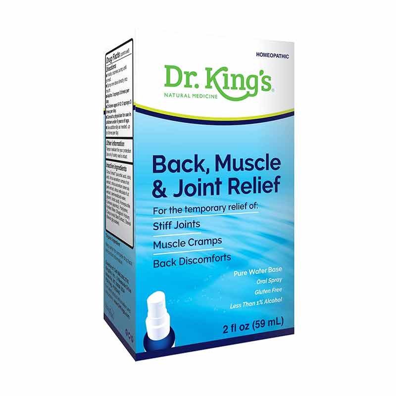 Back, Muscle & Joint Relief, by King Bio