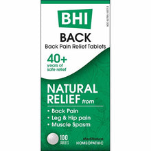 Back Pain Relief Tablets, by BHI, image #2