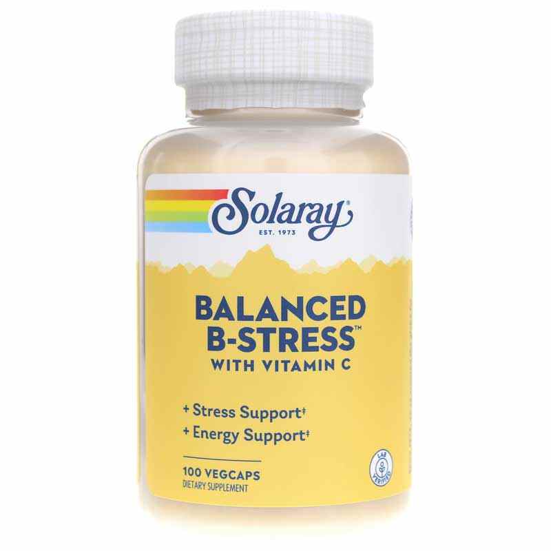Balanced B-Stress, 100 Veg Capsules, by Solaray