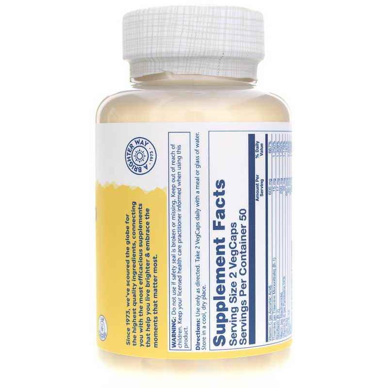 Balanced B-Stress, 100 Veg Capsules, by Solaray, image #2