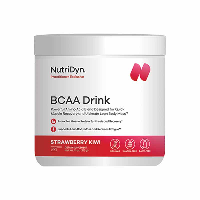 BCAA Drink, Strawberry Kiwi, by NutriDyn