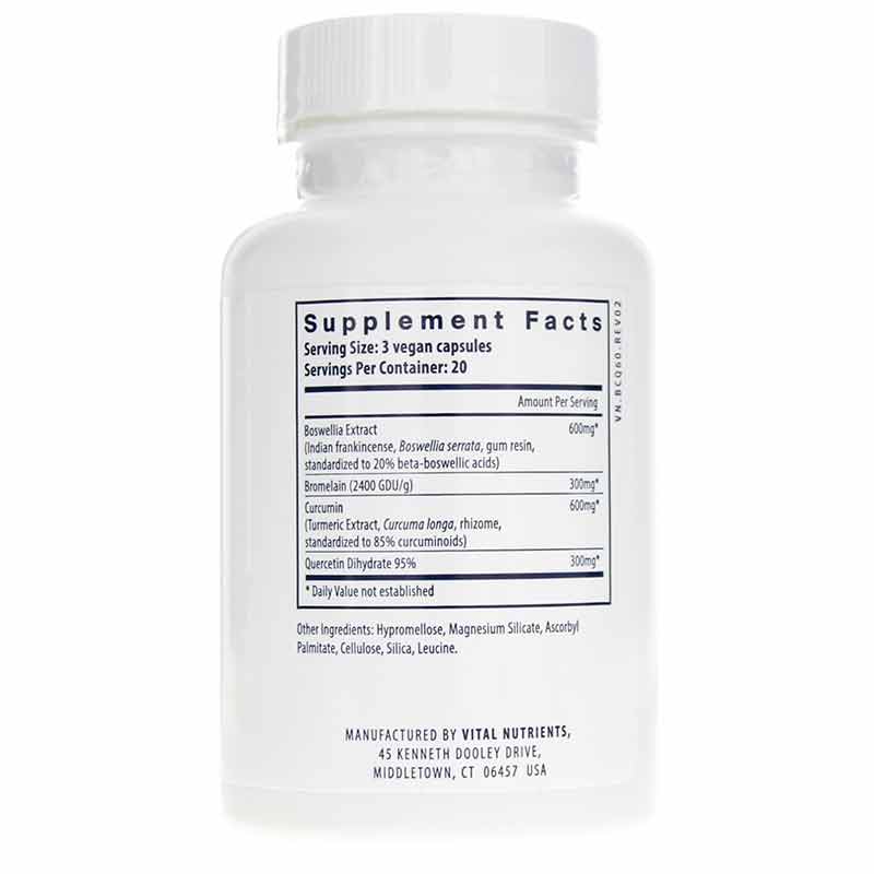 BCQ, 60 Capsules, by Vital Nutrients, image #2