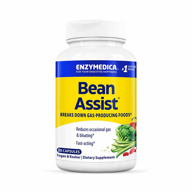 Bean Assist, 30 Capsules, by Enzymedica