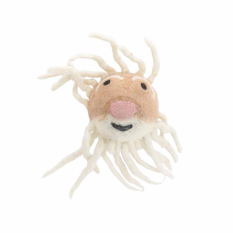 Bearded Man Fetch Toy, by Felt & Yarn