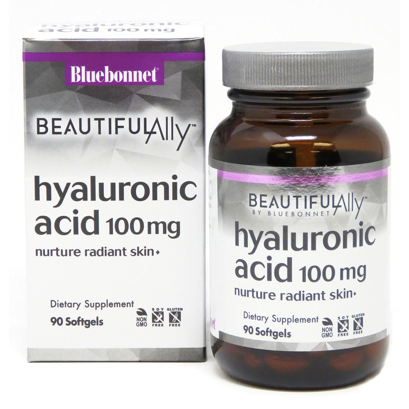 Beautiful Ally Hyaluronic Acid 100 Mg, by Bluebonnet