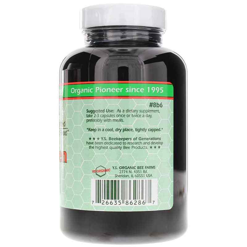 Bee Pollen Capsules, by YS Organic Bee Farms, image #3