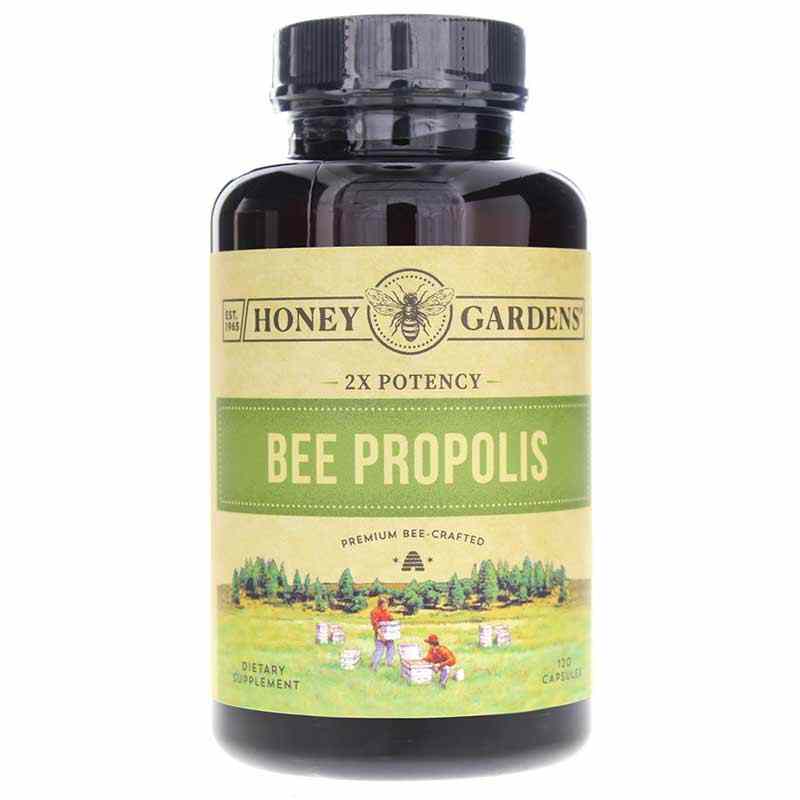 Bee Propolis, 120 Capsules, by Honey Gardens